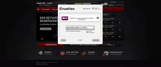 screenshot_betsafe-erste-einzahlung