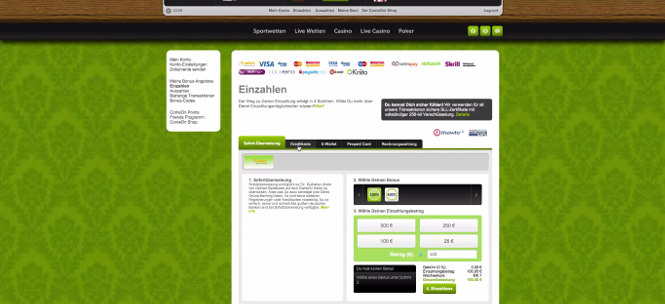 screenshot_comeon-erste-einzahlung